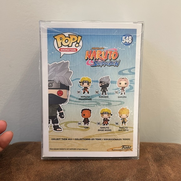 Kakashi Lightning Blade Special Edition Sticker Funko Pop #548 - Picture 3 of 4